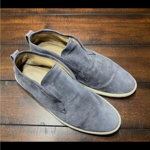 Peter Millar Men's Blue Suede Boots